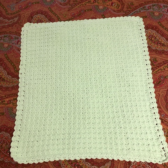Feels like Butta Handmade Crochet Baby Blanket - Picture 10 of 11